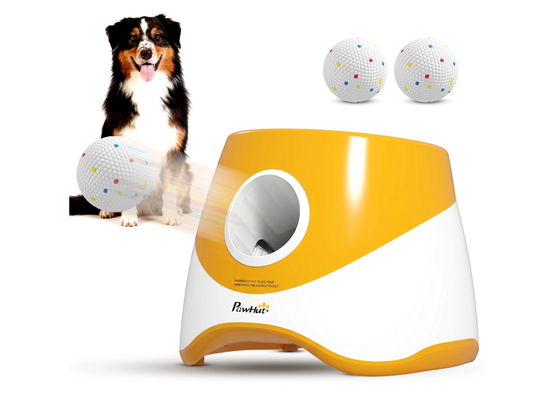 Lançador Automático De Bolas De Pequeno E Médio Porte, Laranja
