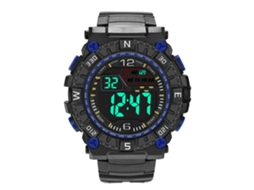 Reloj Electrónico Deportivo Con Pantalla Led Y Movimiento Digital Para Hombre Azul