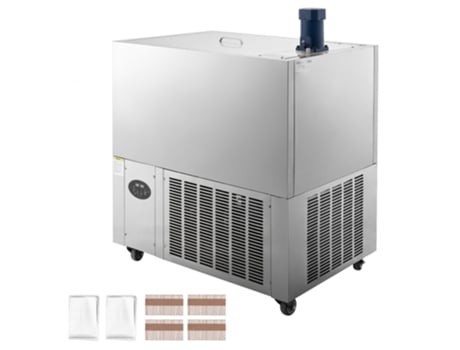 Máquina De Produção De Gelados No Palito E Pau Com 4 Moldes Tekmaquinas