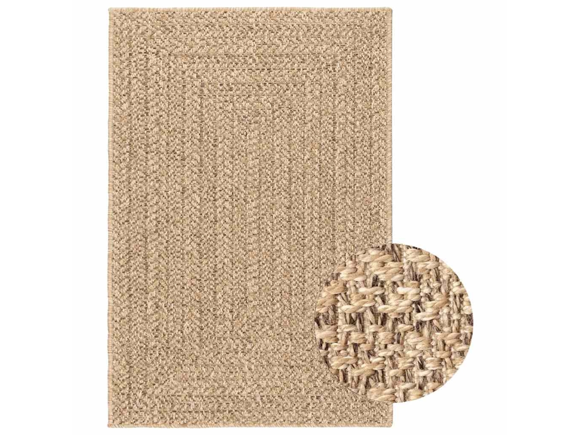 Rug, Rugs Vidaxl Marrom Polipropileno (140 X 200 Cm)