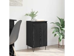 Vidaxl Buffet Carvalho Preto 40 X 35 X 70 Cm Derivados De Madeira