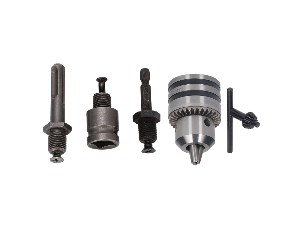 Mandril de chave de boca em liga resistente ao desgaste. Capacidade de 1,5 a 13 mm, 1/2 a 20 UNF.