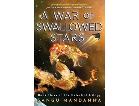 Livro War of Swallowed Stars de Sangu Mandanna (Inglês)