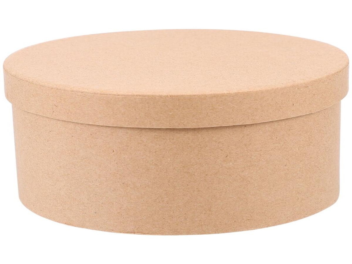 Lurelia Caixas De Papel, 10 Unidades, Redondo, Papel Kraft, Para Bolos E Doces