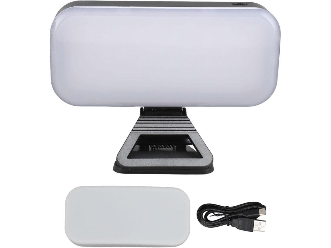 Luz De Preenchimento Para Videoconferências Com Clipe, 3 Temperaturas