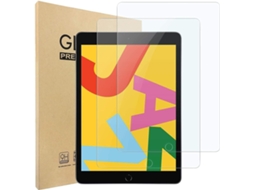 Kit com 2 películas de vidro temperado para iPad 10.2 (2019/2020/2021) antirriscos