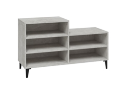 Shoe Cabinet, Shoe Cabinets Vidaxl Cinzeto Madeira Processada (n/a)