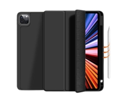 Capa Folio com Suporte Apple Pencil para Ipad 9.7 2017 5º Ger Preto