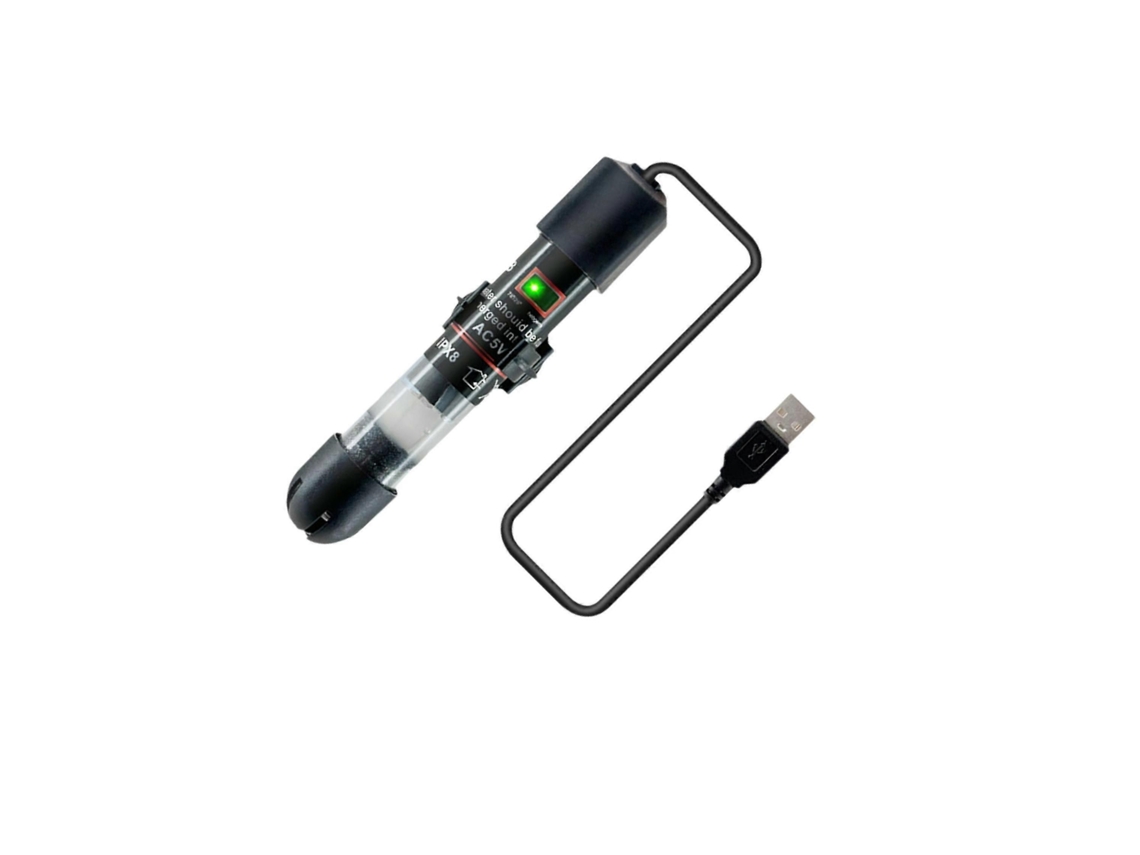 Aquecedor Usb Inteligente e Automático para Aquário de Pequeno Porte. GOKOCO