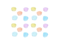 20 Formas De Silicone Para Cupcakes (cor Rosa)