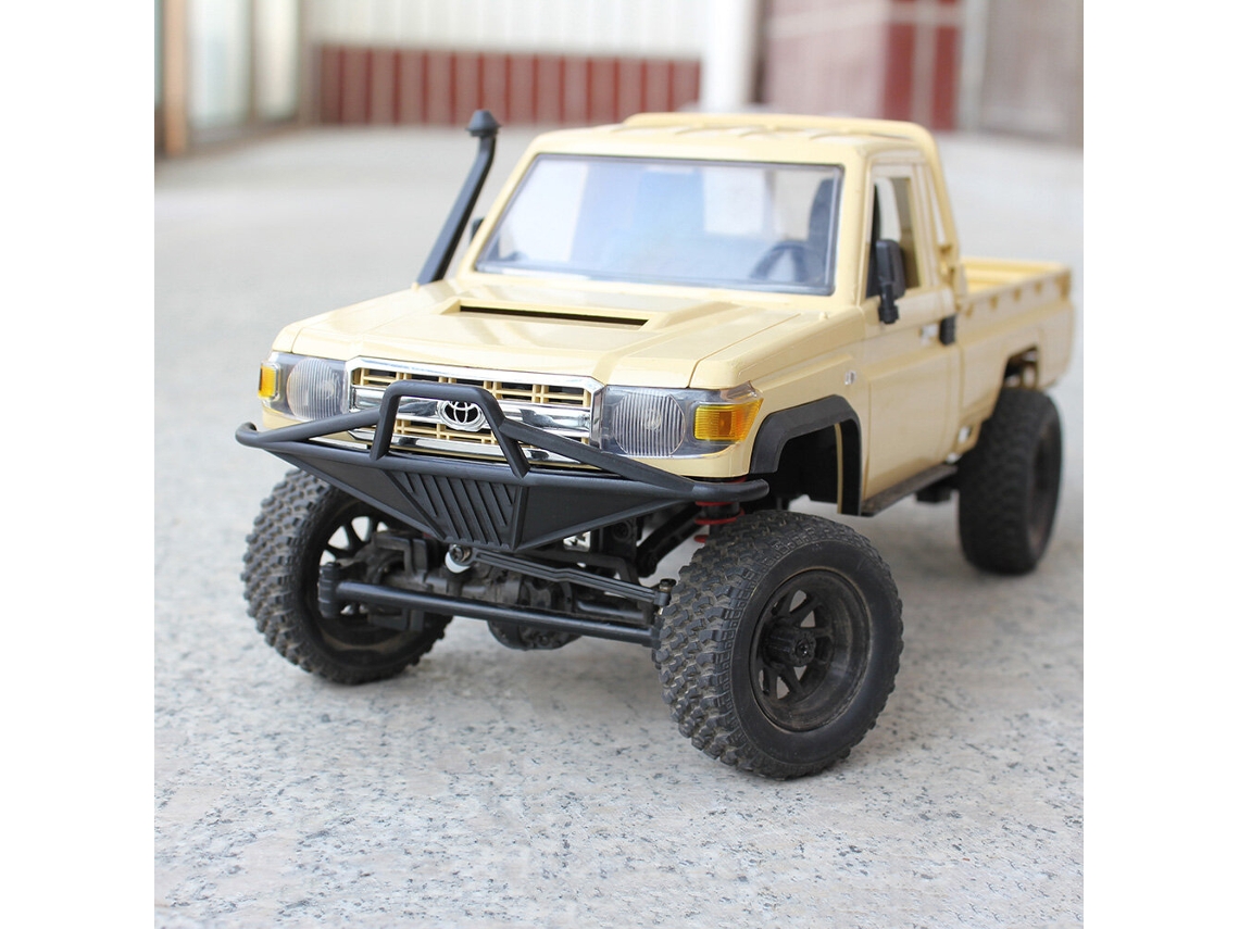 Protetor de Para choque Dianteiro Qy3d com Simulação Aprimorada para Toyota Land Cruiser Lc79 Mnrc Mn82 1/12, Peças para Modelos de Veículos Rc. MDUG