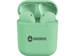 Auriculares Bluetooth True Wireless GOODIS (Outlet Grade A - In Ear - Microfone - Verde)