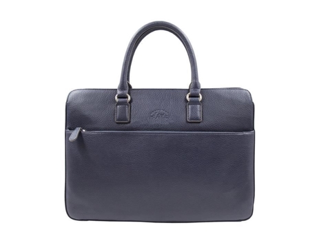 Porta-Documentos/Porta-Computador em Pele Zarkava FRANCINEL 9064 Navy