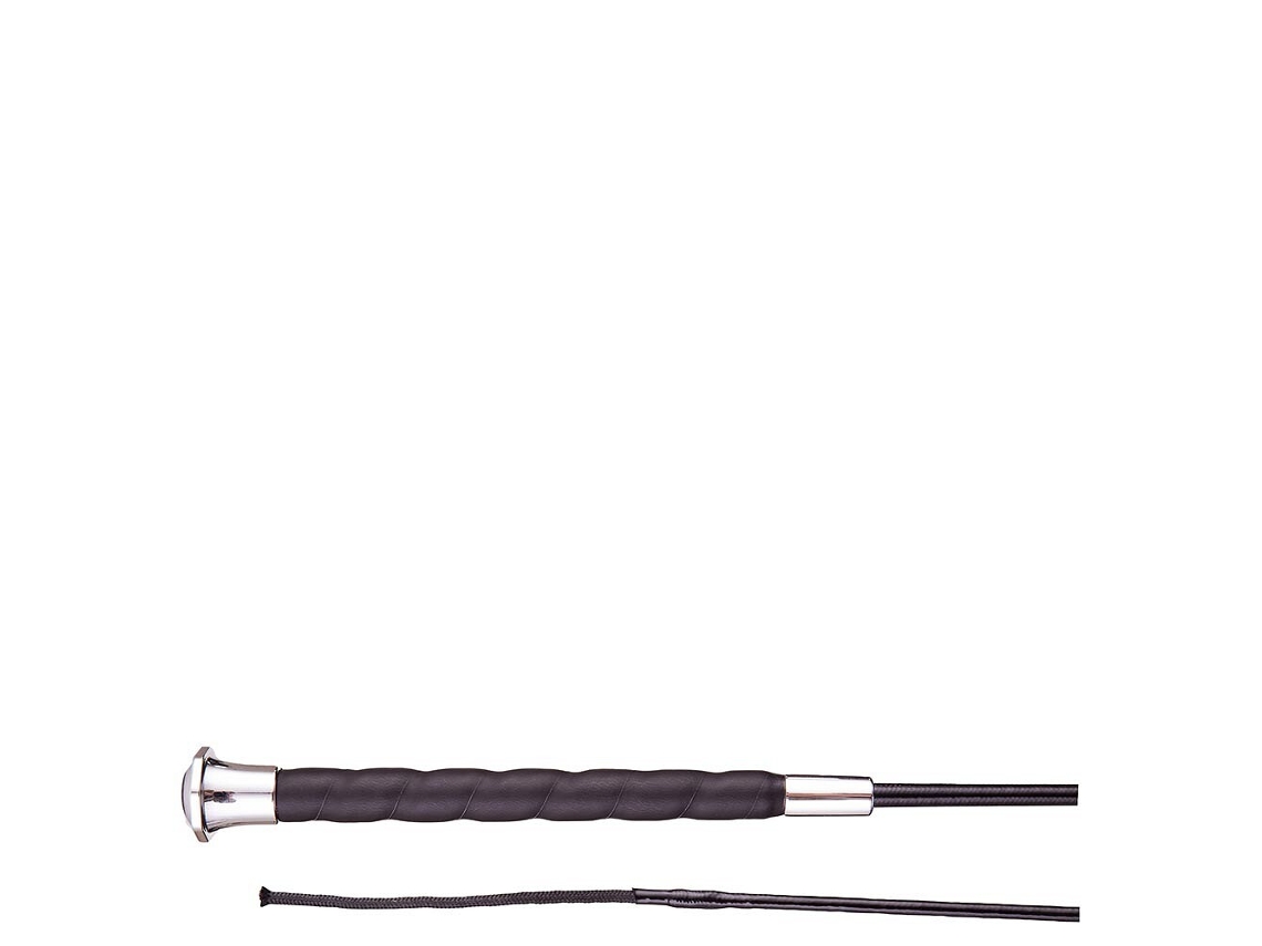 Conjunto de 3 Chicotes de Equitação com Cabo de Couro BR EQUITATION Taurus TU