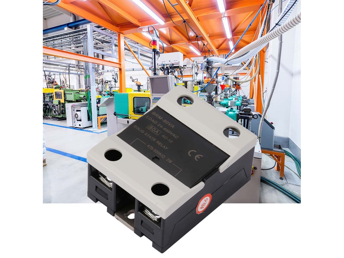 Módulo Relé Estado Sólido Ssr Brm-80va 80a