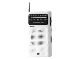 Rádio Portátil Am/fm Com Ótima Receção, Equipado Com Altifalante, Alimentação Por Bateria E Entrada Para Auscultadores.