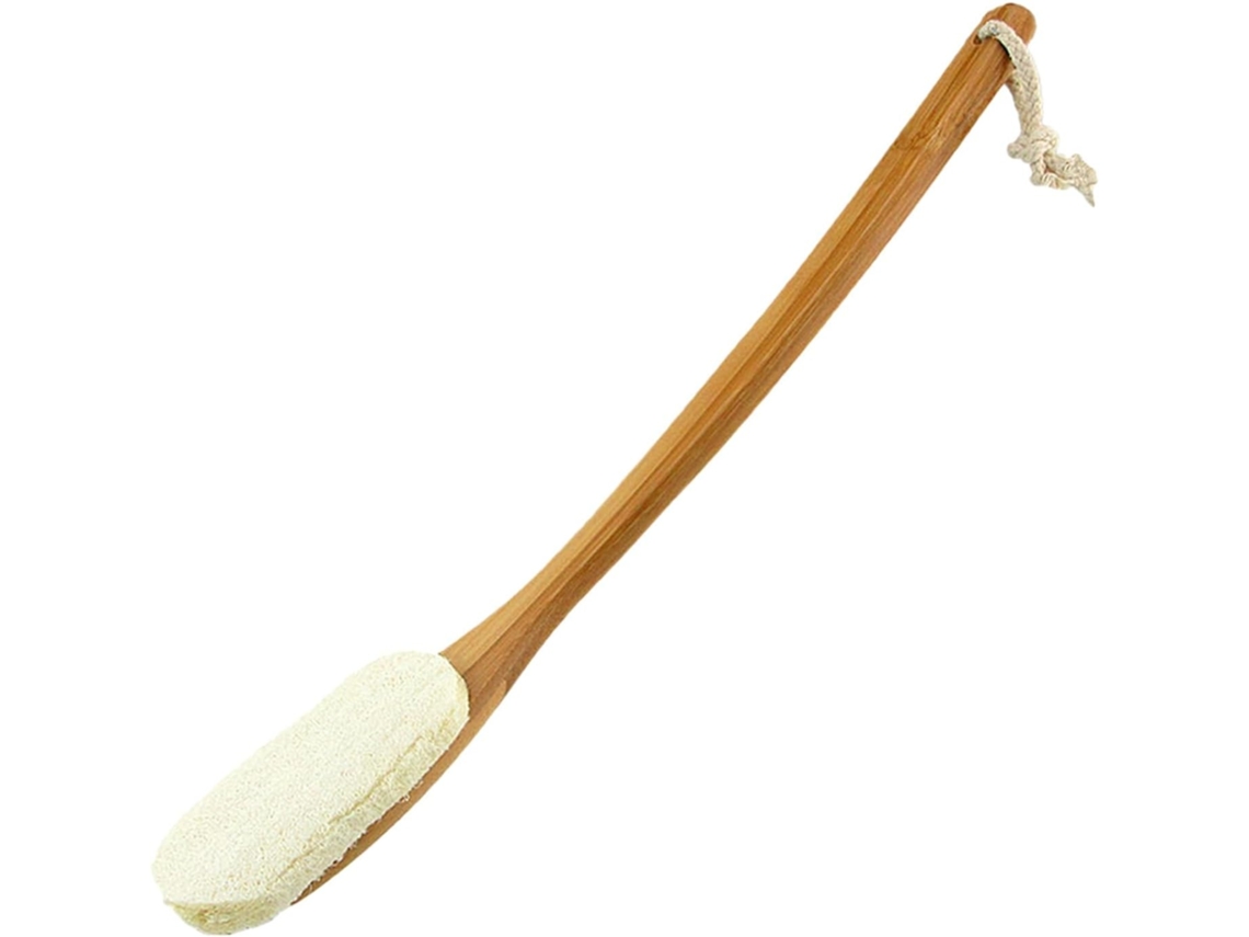 Lurelia Bucha Vegetal De Banho De Cuidado Corporal, Bucha Vegetal, Cabo Longo E Pega Ergonómica, Banho Relaxante Leve