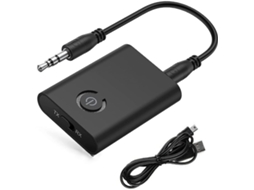 Adaptador Bluetooth 5.0 AQUAFORGE, transmissor e receptor de áudio sem fio