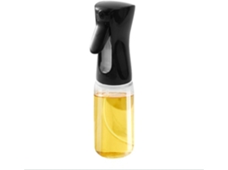 Frasco Spray Recarregável Para Óleo E Azeite, Em Vidro, Preto, Para Aplicação Controlada De Temperos Na Cozinha
