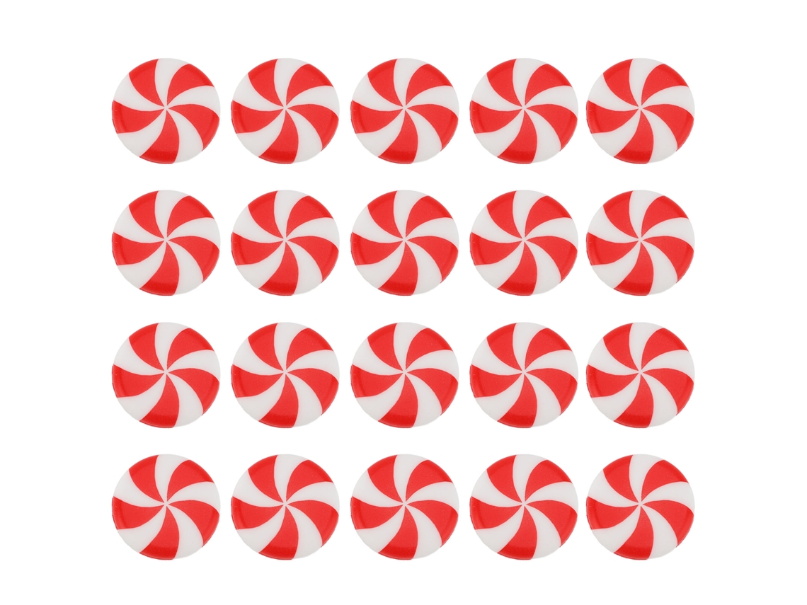 Pack de 20 Puxadores para Armários com Design de Candies em Silicone LAXISCREED