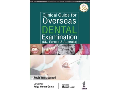Livro Clinical Guide for Overseas Dental Examination de AHMAD POOJA VERMA (Inglês)