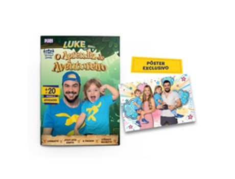 Livro Luke Em O Aprendiz De Aventureiro De Luccas Toon Produções (português Do Brasil)