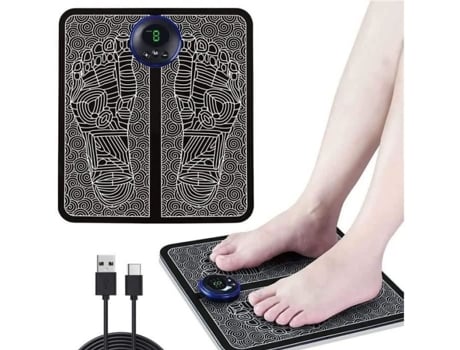 Tapete Elétrico Automático para Massagem Nos Pés HERZBERG Hg04258