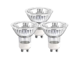 Conjunto De 5 Lâmpadas Halógenas Gu10 De 35 W Com Refletor E Dimerizável.