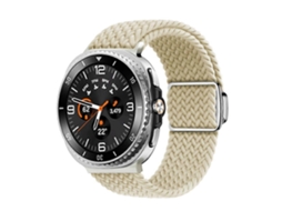 Pulseira De Nylon Trançado Com Fecho Magnético Para Samsung Galaxy Watch8 / Watch8 Classic