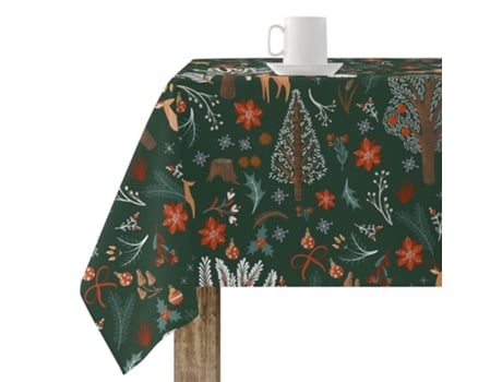 Toalha de Mesa MUARE HOME Christmas (100 x 140 cm - Algodão - Multicor)