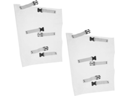 Protetores De Pernas Cadeira Odontológica Valiclud Transparentes Para Almofadas Pvc Laváveis Com Elástico Antiderrapante