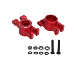 Mali carroceria de Eixo Traseiro de Rc em Liga de Alumínio com Rolamentos para Traxxas 1/8 4wd Sledg Vermelho
