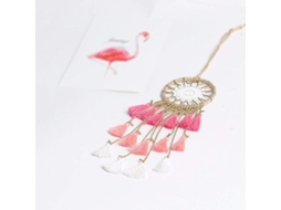 Atrapasueños Mini Para Espelho De Carro (rosa)