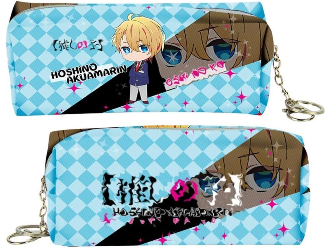 Estojo Para Lápis Feidiao Oshi Ko Com Figura De Anime Fofa Hoshino, Escolar Grande Capacidade, Bolsa
