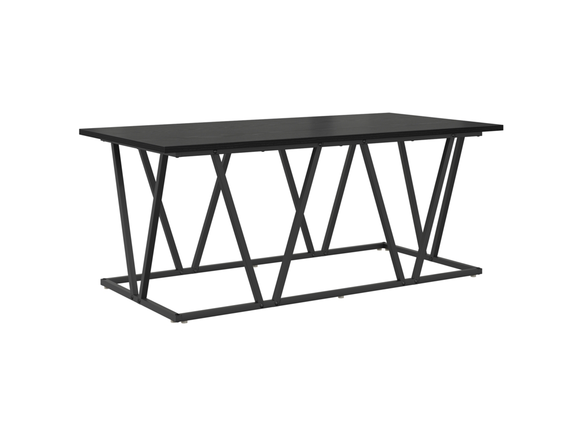 Conjunto 1 Mesa De Centro Vidaxl Preto Derivados De Madeira (100 X 50 X 40 Cm)