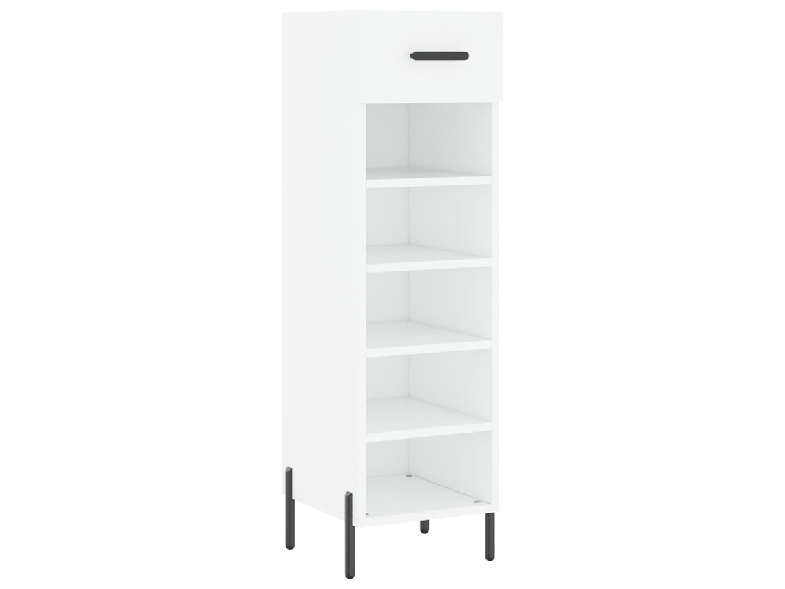 Shoe Cabinet, Shoe Cabinets Vidaxl Branco Madeira Processada (n/a)