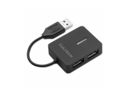 HU-04USB2 USB 2.0 USB 2.0 480 Mbit/s Preto Plástico CE EEC ROHS VULTECH