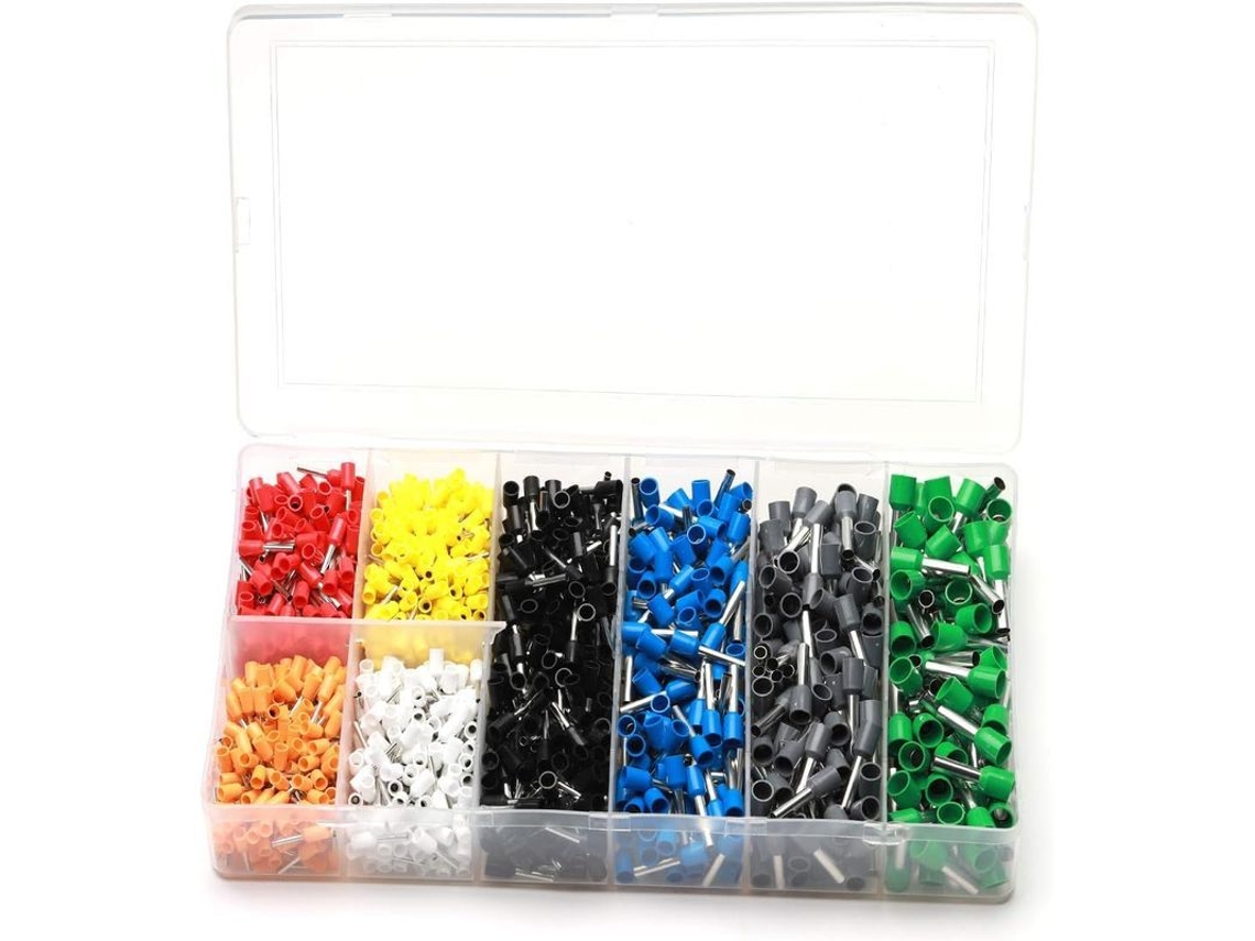 Terminal de Cierre a Pressão S/MARCA de Cobre Aislados 8 tamanhos (6mm, 8mm, 10mm, 12mm)