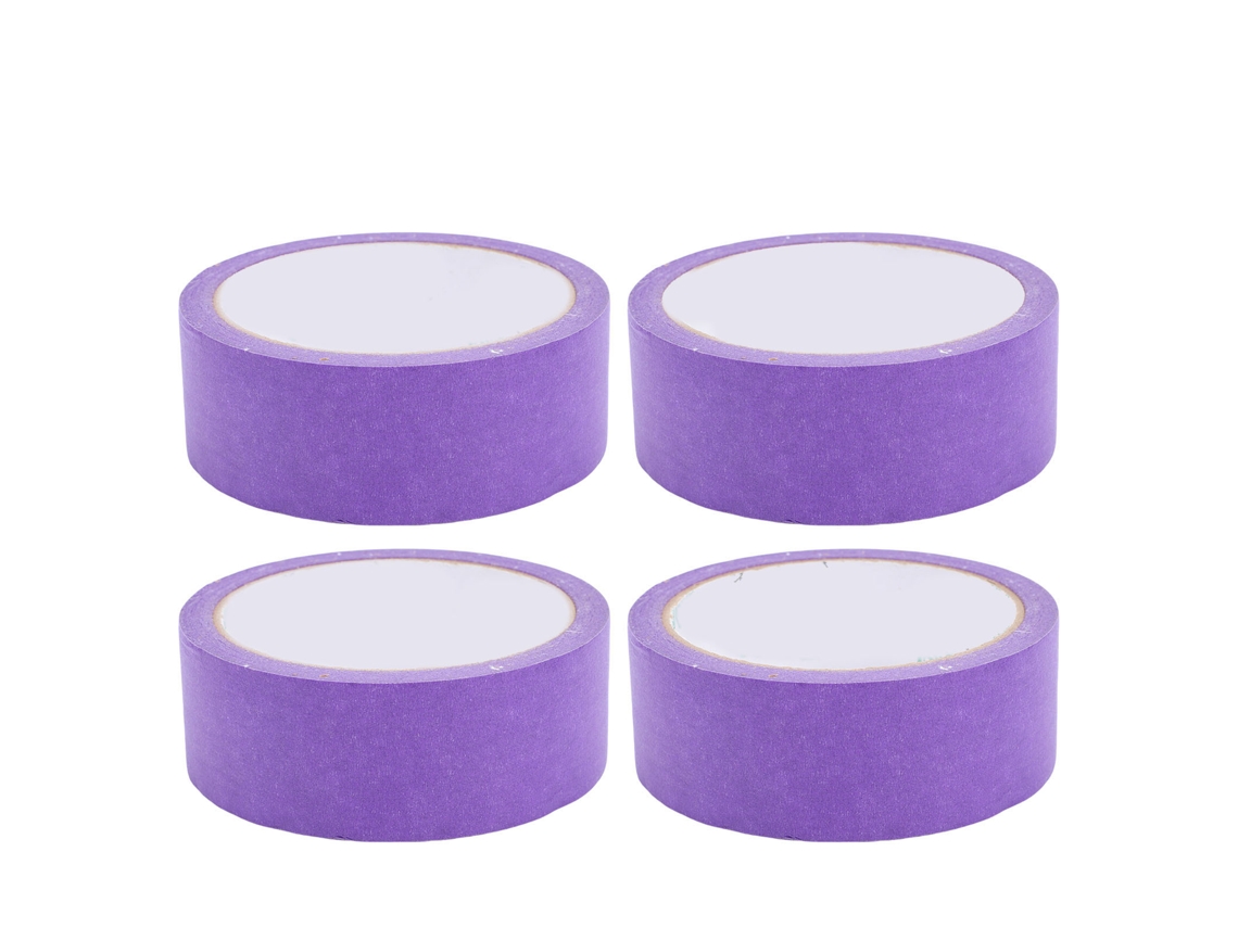 Fita Adesiva De Mascaramento Para Pintura (pulverização De Tinta Automotiva, Vedação De Juntas Decorativas E Selagem De Argamassa)
