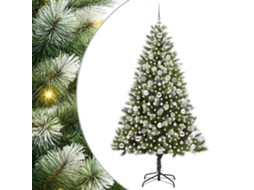 Árvore De Natal Artificial Com Leds Vidaxl Verde Pvc (180 Cm)