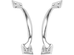 Puxador Para Porta De Celeiro, 2 Peças, Aço Inoxidável, 150mm, Resistente, Para Garagem E Portões Externos