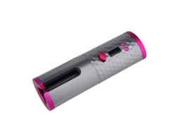 Ferro De Ondulação Automático Recarregável Sem Fio, Ferramenta De Estilo De Cabelo Para Ondas Perfeitas Cinza Clickonit