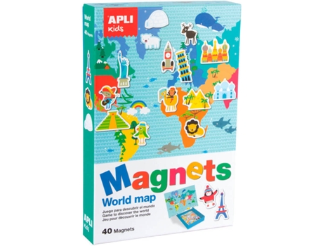 Jogo Magnético  Mapamundi