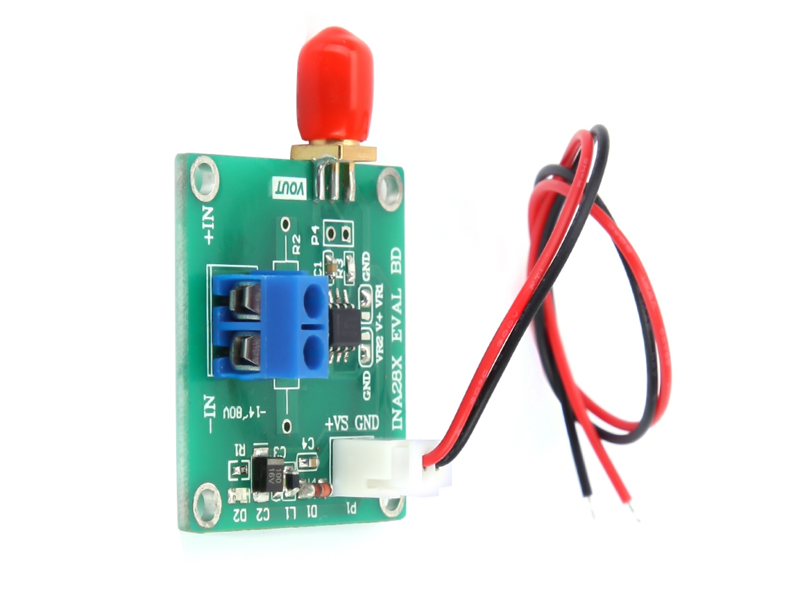 Módulo sensor de corrente Ina282, modo comum, faixa DC 3-18 V, monitor de desvio bidirecional
