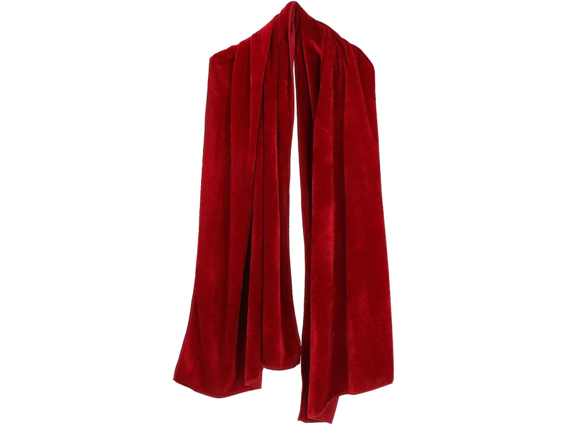 Xale Feminino Ciieeo Em Veludo Macio, 70x180cm, Leve, Ideal Para Noivas, Casamentos E Ocasiões Formais.