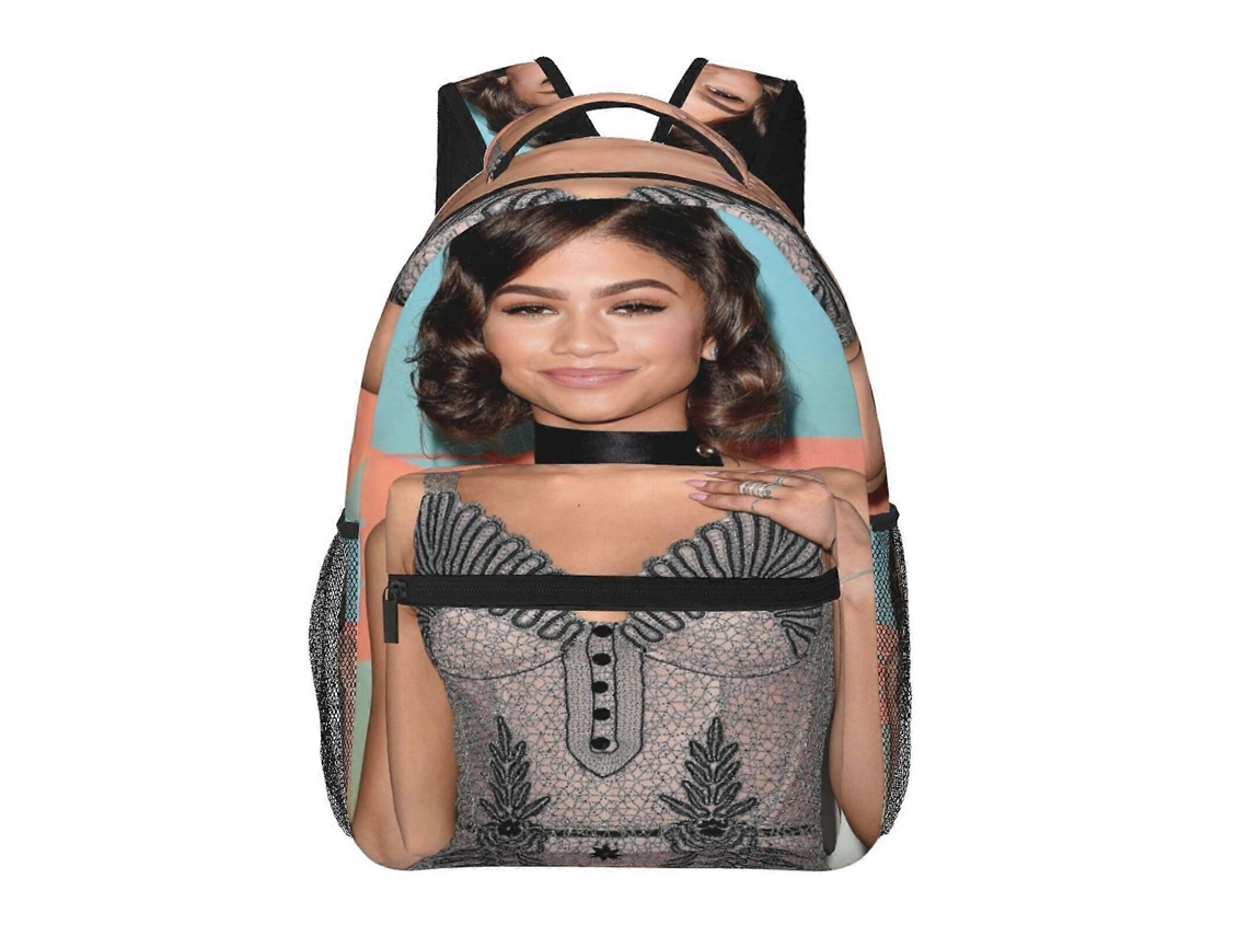 Mochila De Estudante Zendaya O22, Leve E Durável, À Prova Dágua E Com Alça De Ombro Ajustável. Olysi Shop