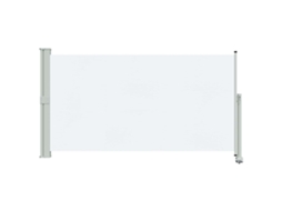Conjunto 1 Barreira De Pátio Vidaxl Branco Poliéster (140 X 300 Cm)