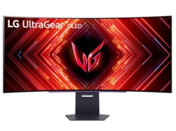 Monitor Oled Curvo LG Ultragear 45GS95QE-B (Outlet Grade A - 45'' - 0,03 ms - QHD - 240 HZ - Preto)