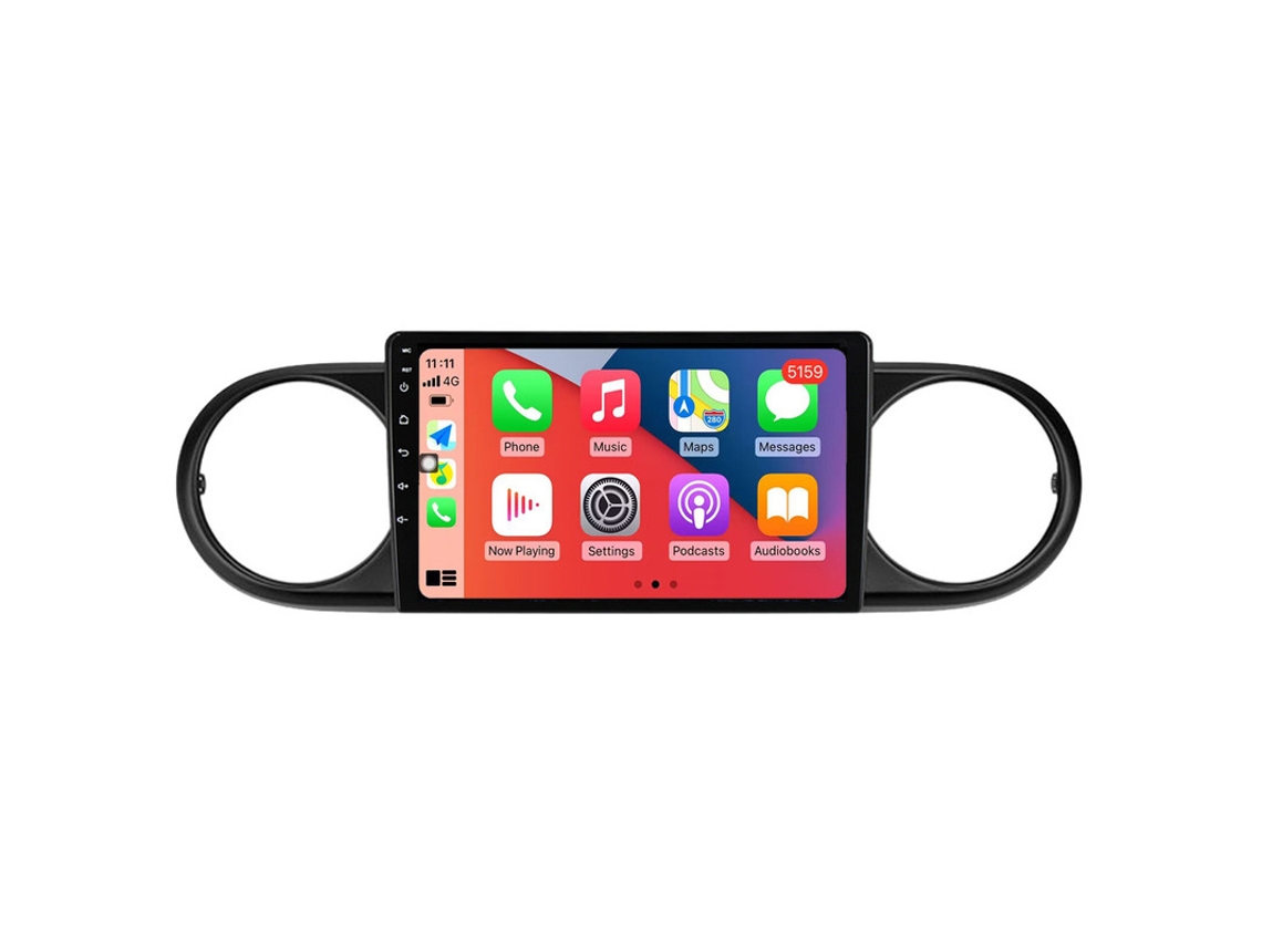 Auto Rádio Carro Bluetooth Autoradio 8GB RAM 128G ROM CarPlay Navegação GPS Ecrã Táctil RoverOne para Toyota Corolla Rumion E150 2007-2016  