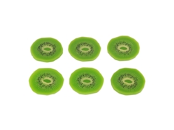 Fatias de Fruta Simuladas Morango Kiwi Melancia Cubos de Gelo | S/MARCA
